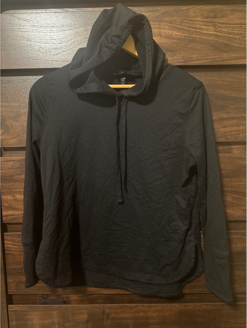 Gold Nation Performance Black Hoodie Sweatshirt Medium